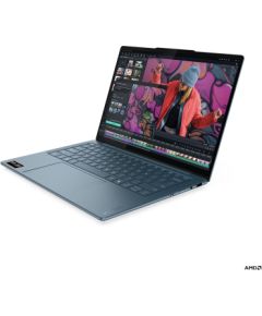 Lenovo Yoga Slim 7 14AKP10 AMD Tidal Teal 14 " OLED WUXGA 1920 x 1200 pixels Glossy AMD Ryzen AI 7 350 16 GB Soldered LPDDR5X Solid-state drive capacity 512 GB AMD Radeon 860M Graphics Windows 11 Home 802.11be Bluetooth version 5.4 Keyboard language Engli Ноутбуки
