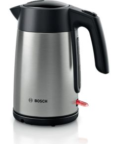 Bosch TWK7L460 electric kettle 1.7 L 2400 W Stainless steel Чайники (электрические)