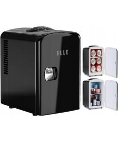 Mini lodówka ELLE Home ESDAF101BKEU 4L czarna Auto ledusskapji termoelektriskie