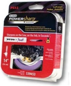 Zāģa ķēde Oregon PS50E - PowerSharp; 14''; 35 cm; 3/8''; 50; 1,3 mm + asināšanas akmens Zāģu ķēdes