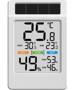 Rainpoint BALDRTHERM B0590TH-V6 Solar-Powered Thermohygrometer with a Large Screen Citi virtuves piederumi