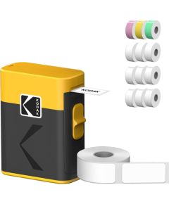 Kodak M50 Label Era Instant Label Printer Cartridge Bundle ( + 13 Rolls) Yellow Moment Foto Kameras