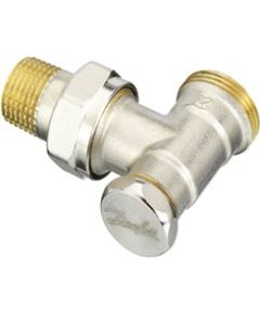 Danfoss RLV-S-15 radiatora noslēgvārsts ar ārējo vītni, leņķis, DN15 Drošības vārsti