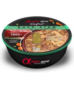 Alpha Spirit Real Food Duck Stew 280g Suņu barība