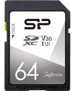 Silicon Power memory card SDXC 64GB Superior V30 Jaunumi - Audio-Video