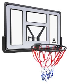 Basketbola vairogs Bilaro Juta 110x75cm ar stīpu un tīklu Basketbolam