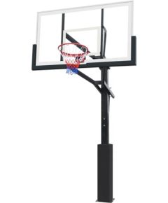 Betona basketbola statīvs Bilaro Fremont 180x105cm, 12mm rūdīts stikls Basketbolam