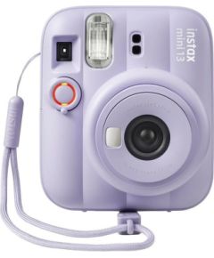 Fujifilm Instant Camera Instax mini 13 + Instax Mini Glossy (10pl) Purple 0.3m - ∞ 800 Moment Foto Kameras