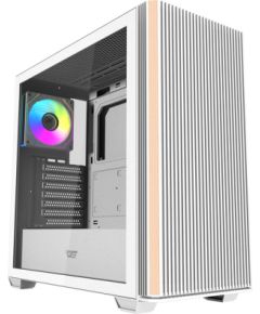 Darkflash DS900WS computer case (White) + 4 ARGB fans Datoru korpusi
