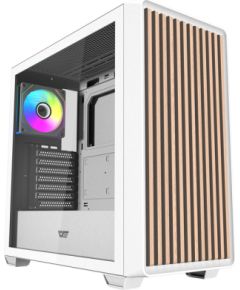 Darkflash DS900WD ATX computer case (White) + 4 fans Datoru korpusi