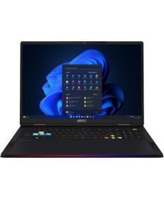 MSI Raider 18 HX AI A2XWIG-886PL 18"UHD+/Ultra 9 285HX/64GB/SSD2TB/RTX5080-16GB/W11 Ноутбуки