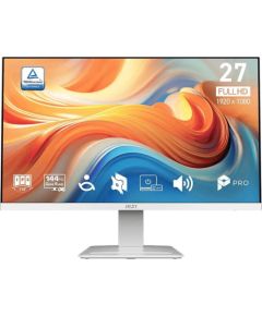 MSI MonitorS 27''  PRO MP273W E14A LED/FHD/FLAT/144Hz WHITE Monitori