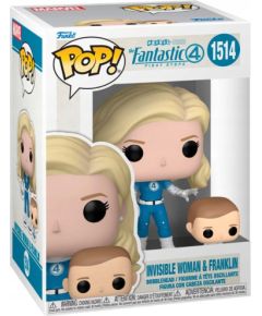 FUNKO POP! Vilila figūra -  Marvel: The Fantastic Four: First Steps - Invisible Woman & Franklin Jaunumi - Datori