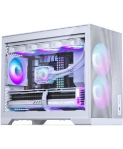 PHANTEKS XT M3  CASE mATX, RGB, Tempered Glass - inklusive 3x 120-mm-Lfter, weiS Новинки Компьютерная техника