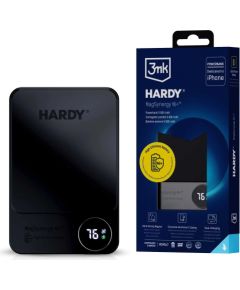 Powerbank 3mk HARDY MagSynergy Ni+ 5,000mAh 22.5W USB 1C1L-Black Jaunumi - Datori
