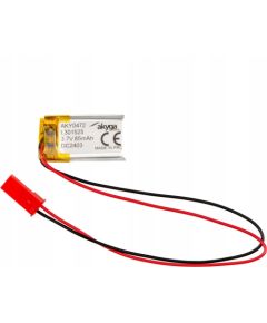 Akumulators Li-Po LP301525 Akyga AKY0472 3.7V / 85mAh PCM JST 2-Pin 150mm Новинки Компьютерная техника
