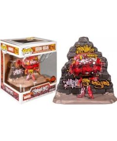 Figurka Funko Pop Figurki Superbohaterów MARVEL DELUXE IRON MAN STREET ART GRAFITTI DECO N 753 Фигурки и герои
