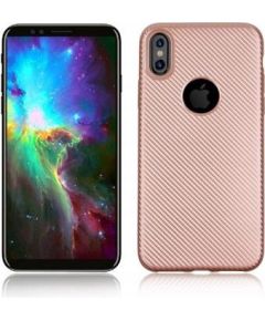 Samsung J3 J330 2017 Rose Gold Carbon Fiber Case Чехлы - альтернативные