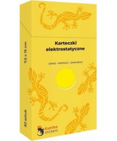 Panta Plast Electrostatic Notes 50pcs yellow Galda spēles