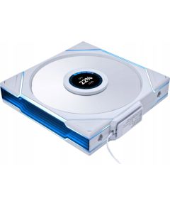 Lian Li UNI FAN TL Wireless LCD 140 Reverse Blade Fan White (14RTLLCD1W1W) Korpusu dzesēšana