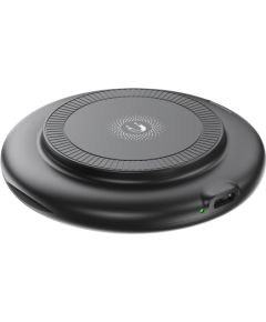 XO wireless inductive charger CX031 black 15W with cable USB-C - USB-C and adapter set Зарядные устройства