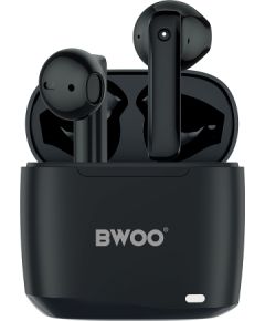 BWOO wireless TWS earphones BW94-BK black Austiņas