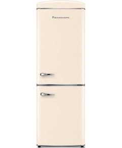 Ravanson LKK-315RM Retro Fridge 597 mm x 707 mm x 1943 mm | 315 l | Total No Frost | Energy Class E | Cream Jaunumi Sadz. tehnika