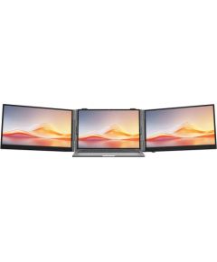 Blackview DCM6 Pro - 14" portable laptop screen extender with dual-monitor support and 2 USB-C ports Monitori