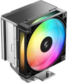 DeepCool AG600 ARGB Processor Air cooler 12 cm Black 1 pc(s) Procesoru dzesēšana