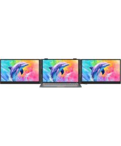 Blackview DCM8 Pro - 15.3" portable laptop screen extender with dual-monitor support and 2 USB-C ports LED / LCD мониторы