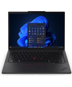 Lenovo ThinkPad T14 Gen 6 Core™ Ultra 5 225U 256GB SSD 16GB 14" (1920x1200) WIN11 Pro BLACK FP Reader,1YW / 21QDS7T000 Portatīvie datori