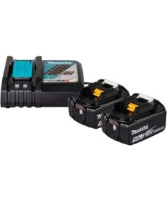 Piederumu komplekts Makita 1914J6-4; 18 V; 2x5,0 Ah + DC18RC Аккумуляторы