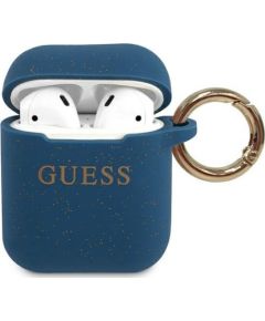GUACCSILGLBL Guess Silicone Case for Airpods 12 Blue Чехлы - альтернативные