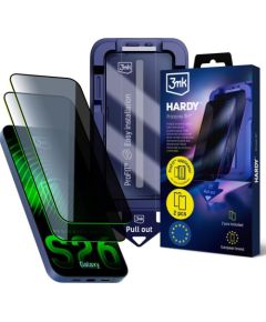 3mk Hardy Privzone 9H - Samsung Galaxy S26 Ekrānu aizsardzība