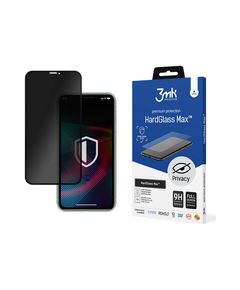 Apple iPhone 11 - 3mk HardGlass Max Privacy Black Ekrānu aizsardzība