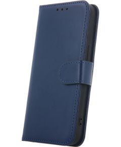 Smart Classic case for Xiaomi Redmi 12C / Redmi 11A / Poco C55 navy blue Neoriģinālie Maciņi