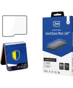 Samsung Galaxy Z Flip 6 - 3mk HardGlass Max Lite Black Ekrānu aizsardzība