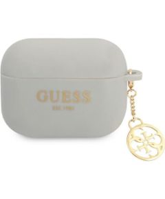 Guess 4G Charms Silicone Case for Airpods Pro Grey Наушники
