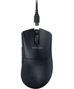 Razer DeathAdder V3 Pro Gaming Mouse  Optical  30000 DPI  Black (Atv. iepak) Мыши