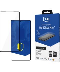 Samsung Galaxy S25 Ultra - 3mk HardGlass Max Black Ekrānu aizsardzība