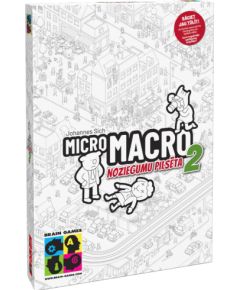 Brain Games MicroMacro: Noziegumu pilsēta 2 LV Galda spēles