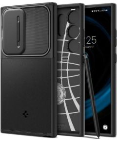 Spigen Optik Armor Sam S24 Ultra S928 black ACS07313 Neoriģinālie Maciņi