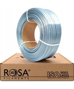 Filaments PLA Silk Silver 1.75mm 1kg Rosa3D 3D-принтеры
