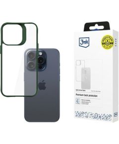 Apple iPhone 15 Pro - 3mk Satin Armor Case+ Green Чехлы - альтернативные