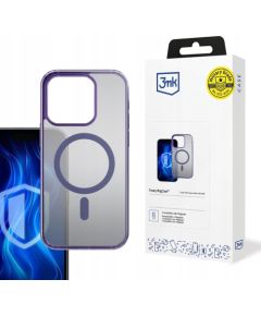 Apple iPhone 15 Pro - 3mk Frosty MagCase Purple Чехлы - альтернативные