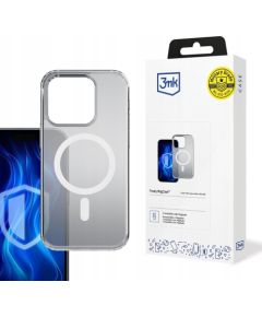 Apple iPhone 15 Pro - 3mk Frosty MagCase White Чехлы - альтернативные