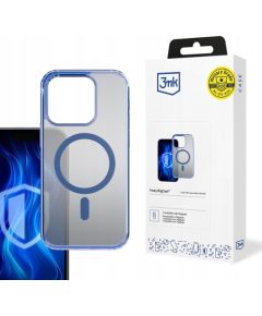 Apple iPhone 15 Pro - 3mk Frosty MagCase Blue Чехлы - альтернативные