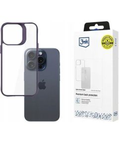 Apple iPhone 15 Pro - 3mk Satin Armor Case+ Purple Чехлы - альтернативные
