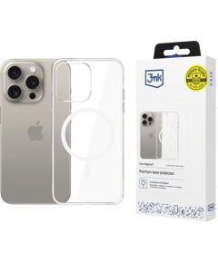 Apple iPhone 15 Pro - 3mk Clear MagCase Чехлы - альтернативные