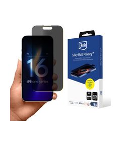 3mk Silky Matt Privacy do Apple iPhone 16 Pro Ekrānu aizsardzība